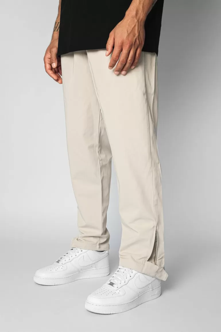 Best Dropsize Wide Track Pants Cream White